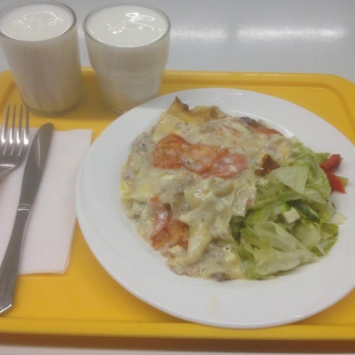 Jopas sattui, lasagnea!