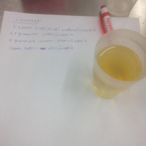 Ensimmäinen limonaadikokeilu - resepti yksinkertaisena